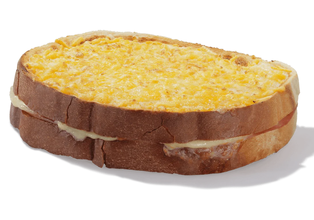 Ham and Mature Cheddar Cheese Toastie 1